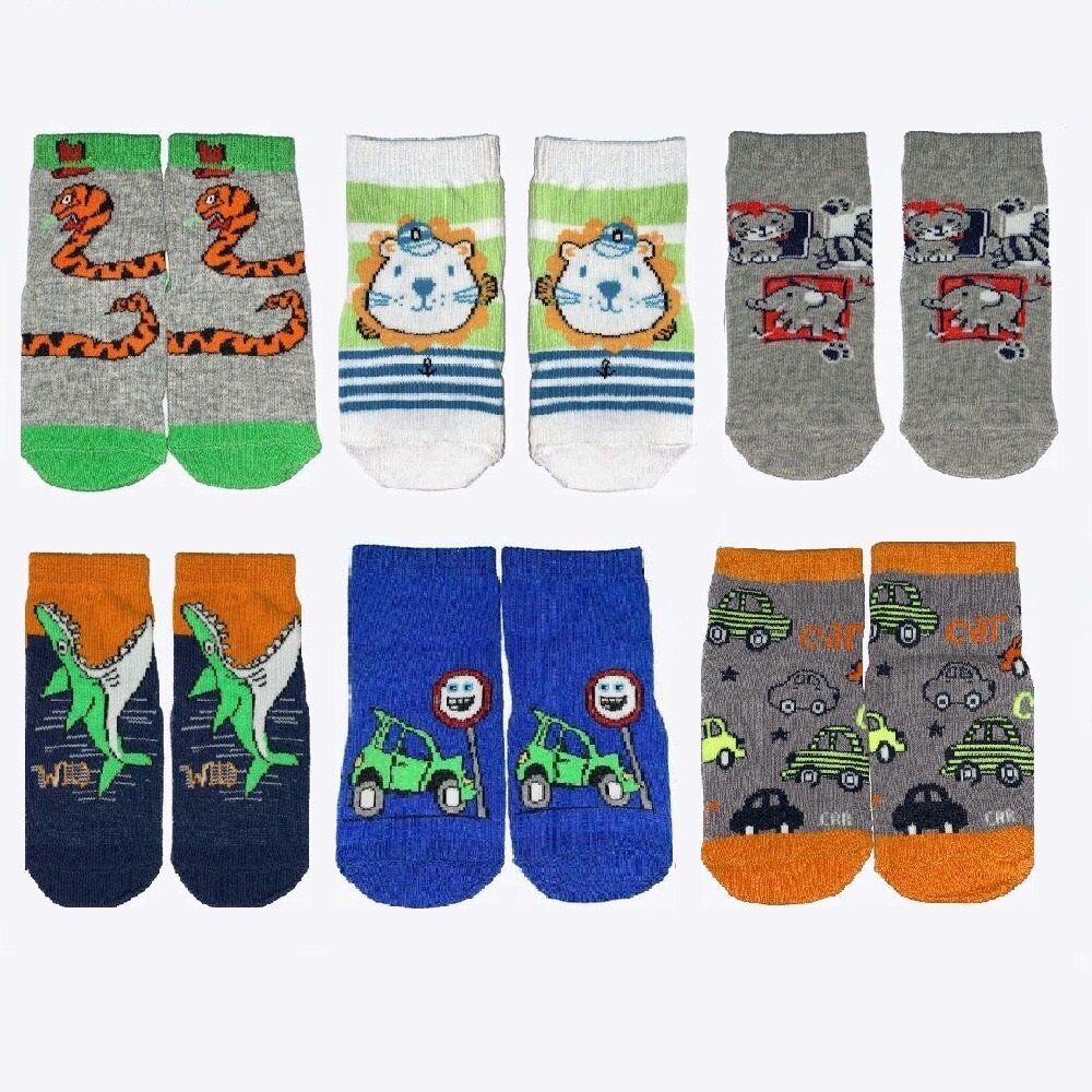 Носки КОТОФЕЙ размер 10/12, мультиколор