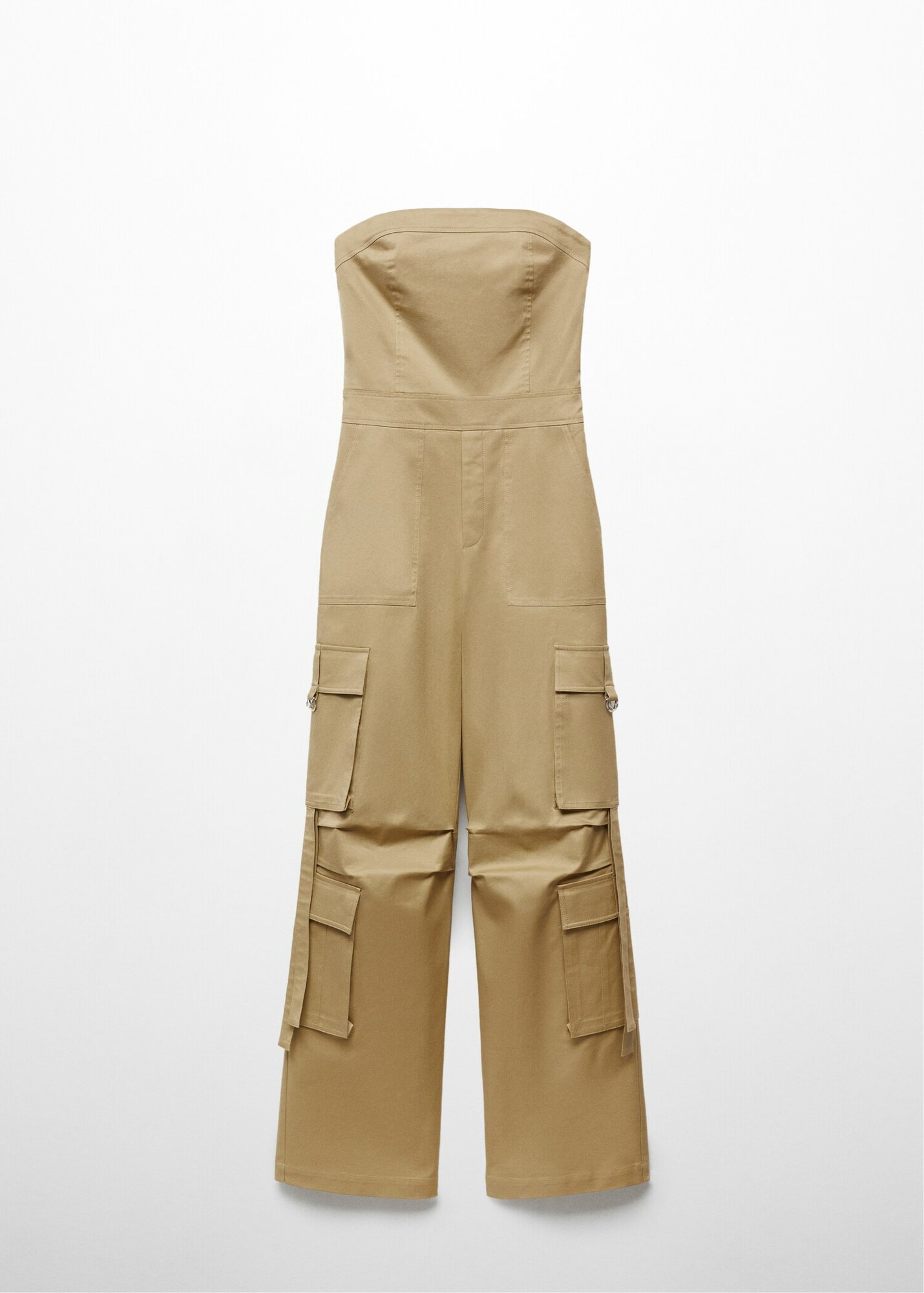 Комбинезон MANGO, размер 21, песочный — фото 1