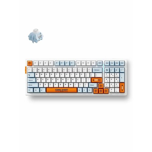 Беспроводная игровая клавиатура Mchose G98 Pro Snow Tiger Switch 11990₽