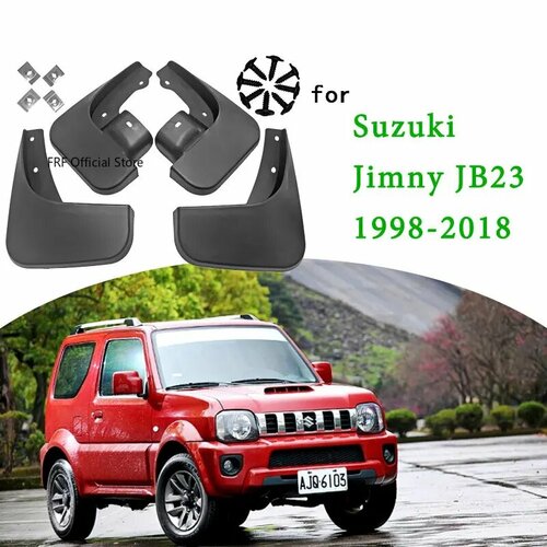 4x для Suzuki Jimny JB23 JB33 JB43 JB53 Wide Sierra 1998 2018 2009 2013 брызговики брызговики защита от брызг автомобильные аксессуары 2147₽
