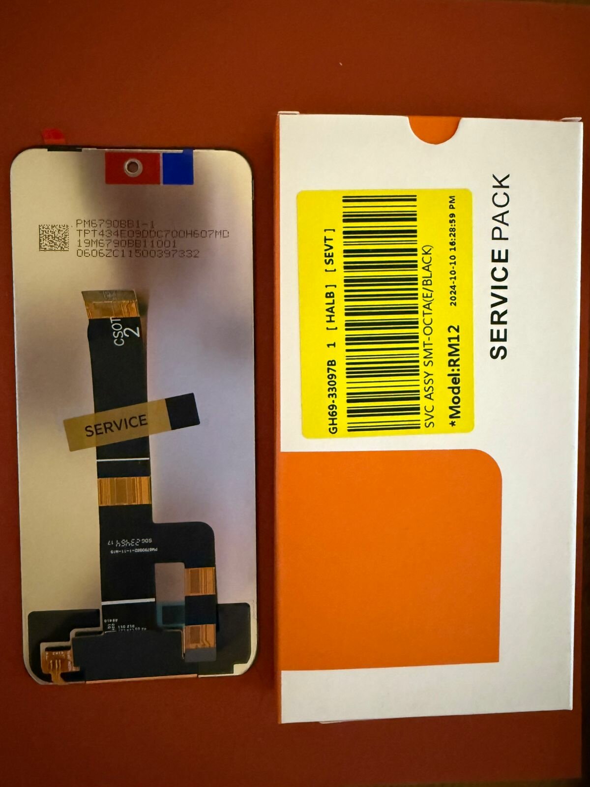 Дисплей для Xiaomi Redmi 12 ORIGINAL (экран, тачскрин, модуль в сборе) черный