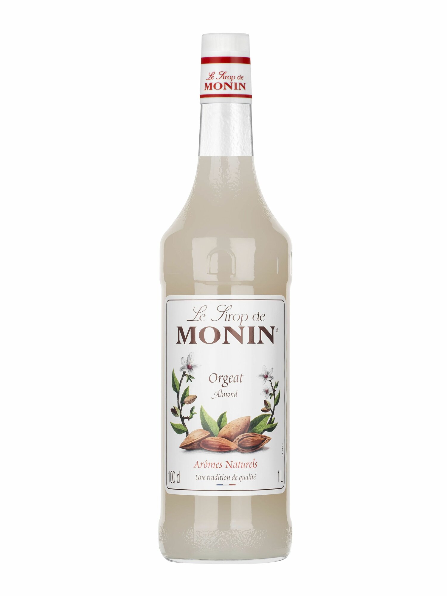 Сироп для коктейлей и кофе Миндаль 1л MONIN, без ГМО, натуральный продукт — фото 1