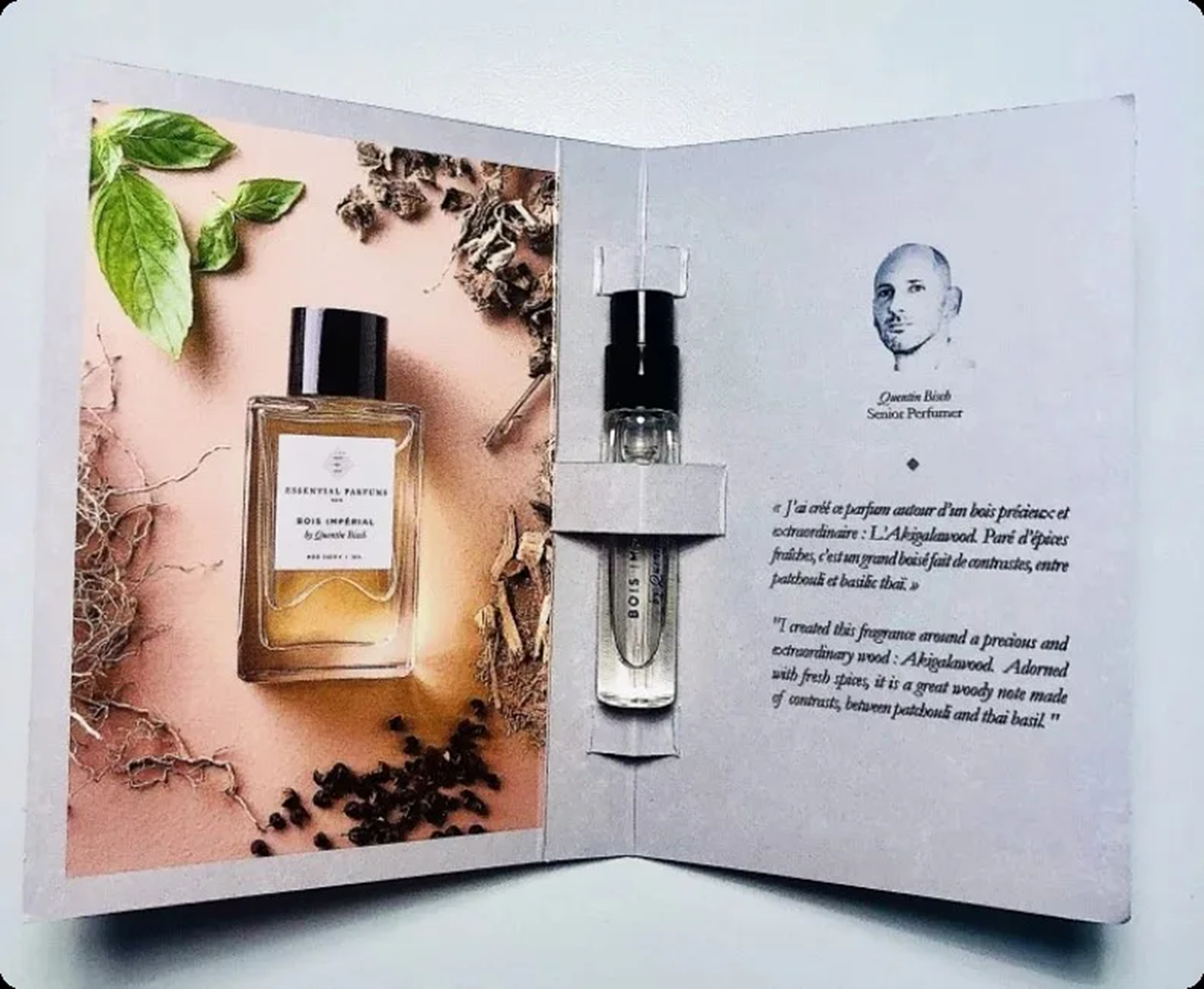 Парфюмерная вода Essential Parfums Bois Imperial унисекс пробник 2 мл — фото 1