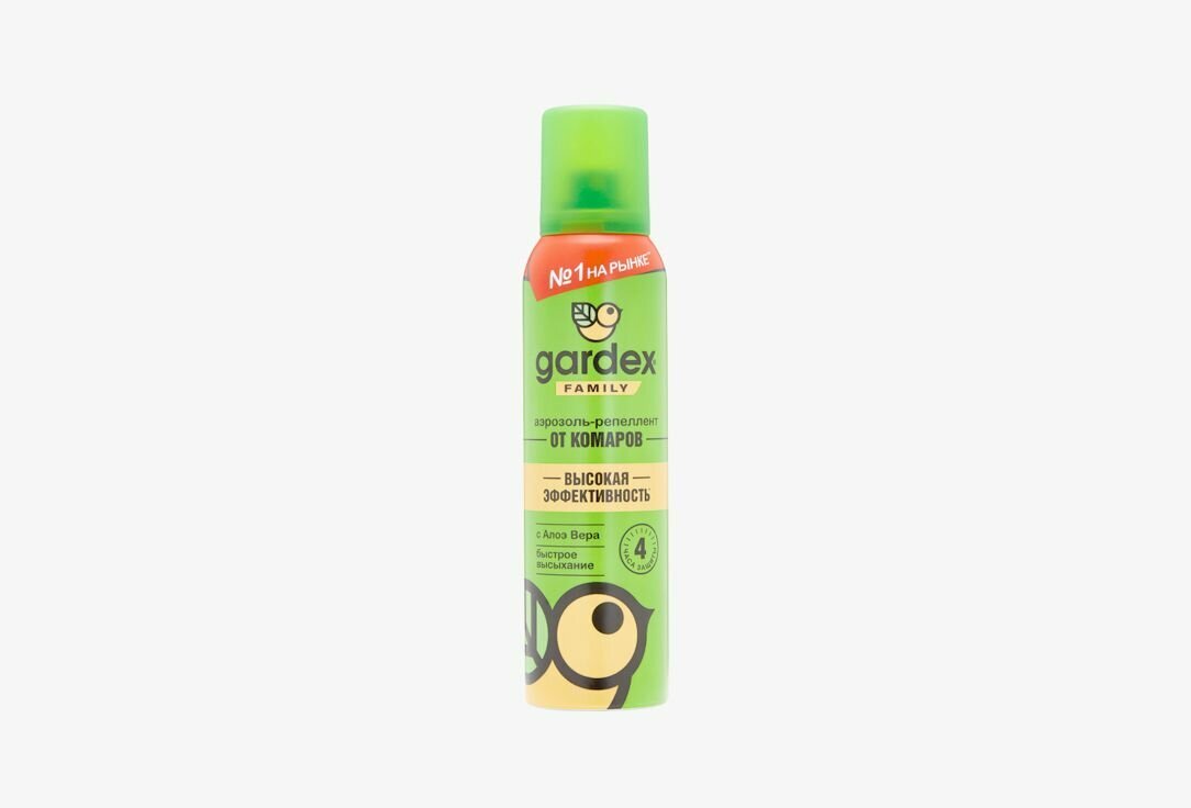 Gardex Family Аэрозоль-репеллент от комаров 150 мл (6) GARDEX Gardex Family Aerosol Mosquito repellent 150 ml (6) 150 мл