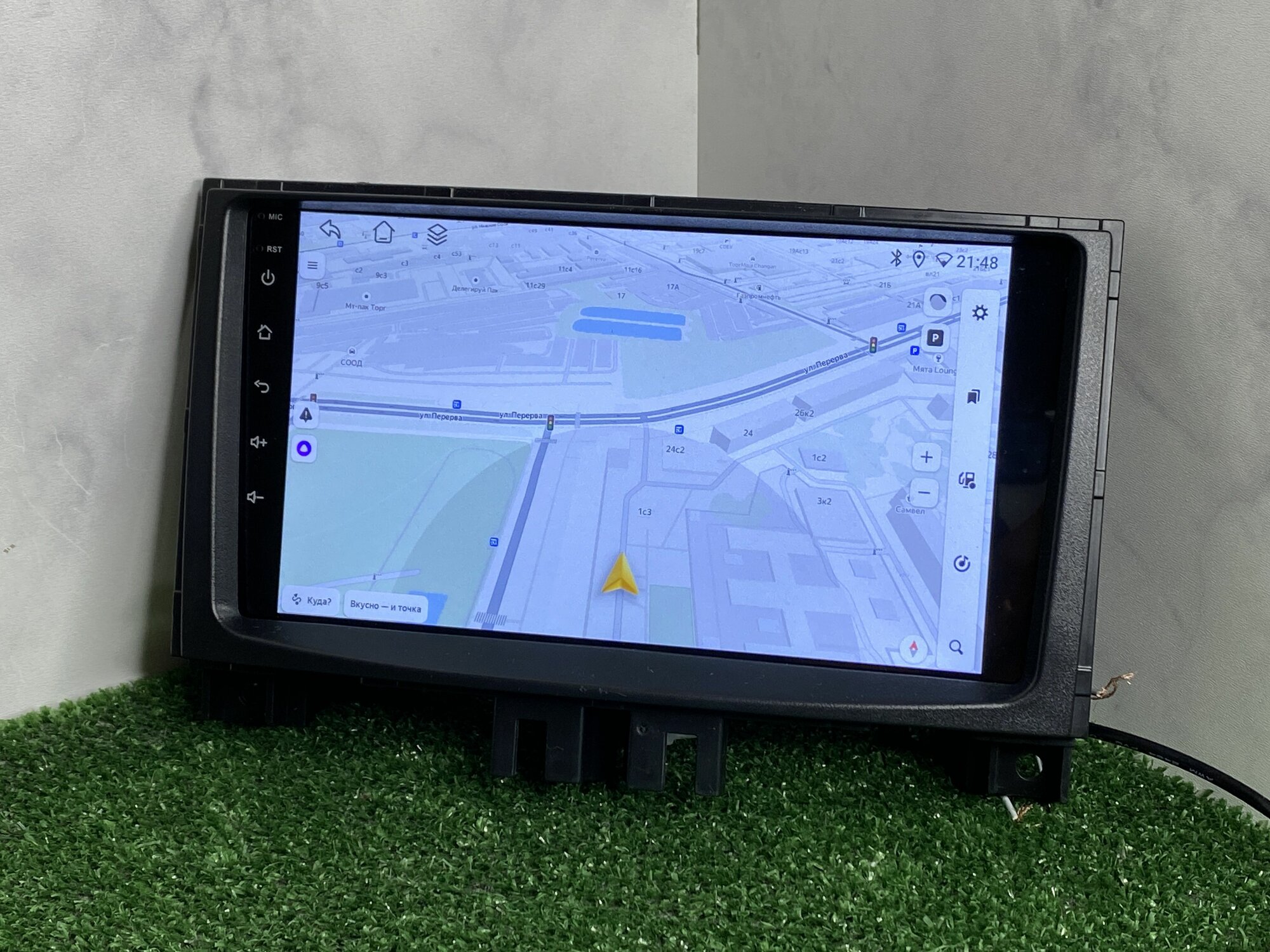 Магнитола Лада Гранта ФЛ Lada Granta FL 2018-2024г, 4 ядерная 4/64 гб CarPlay и Android Auto, Android, WiFi — фото 1