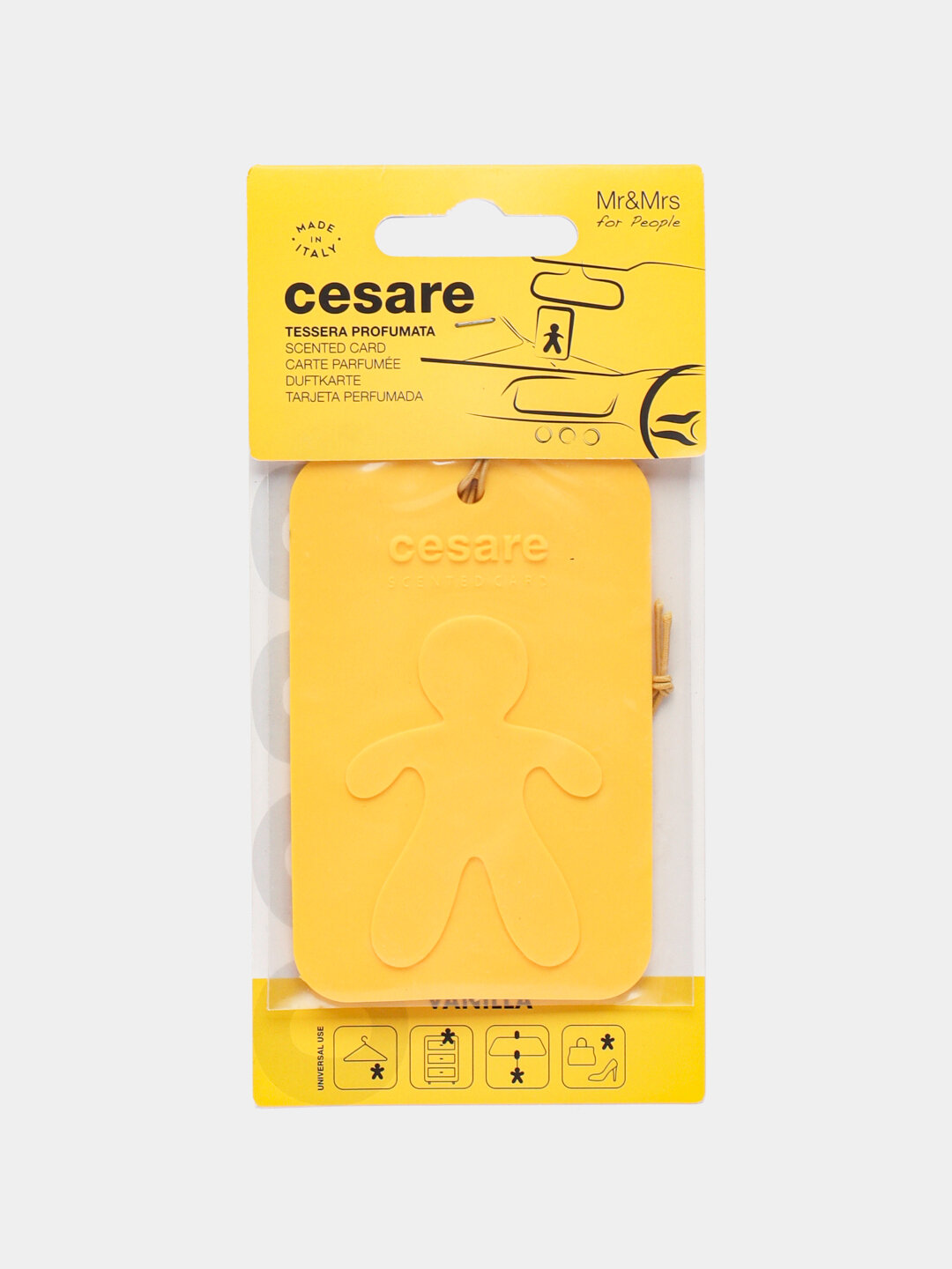 Ароматизатор Mr. & Mrs. Fragrance "Cesare Vanilla", антитабак