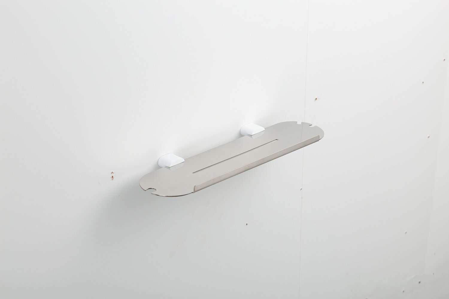 Полка для ванной комнаты GAPPO G30907-8 цвет белый хром нержавеющая сталь