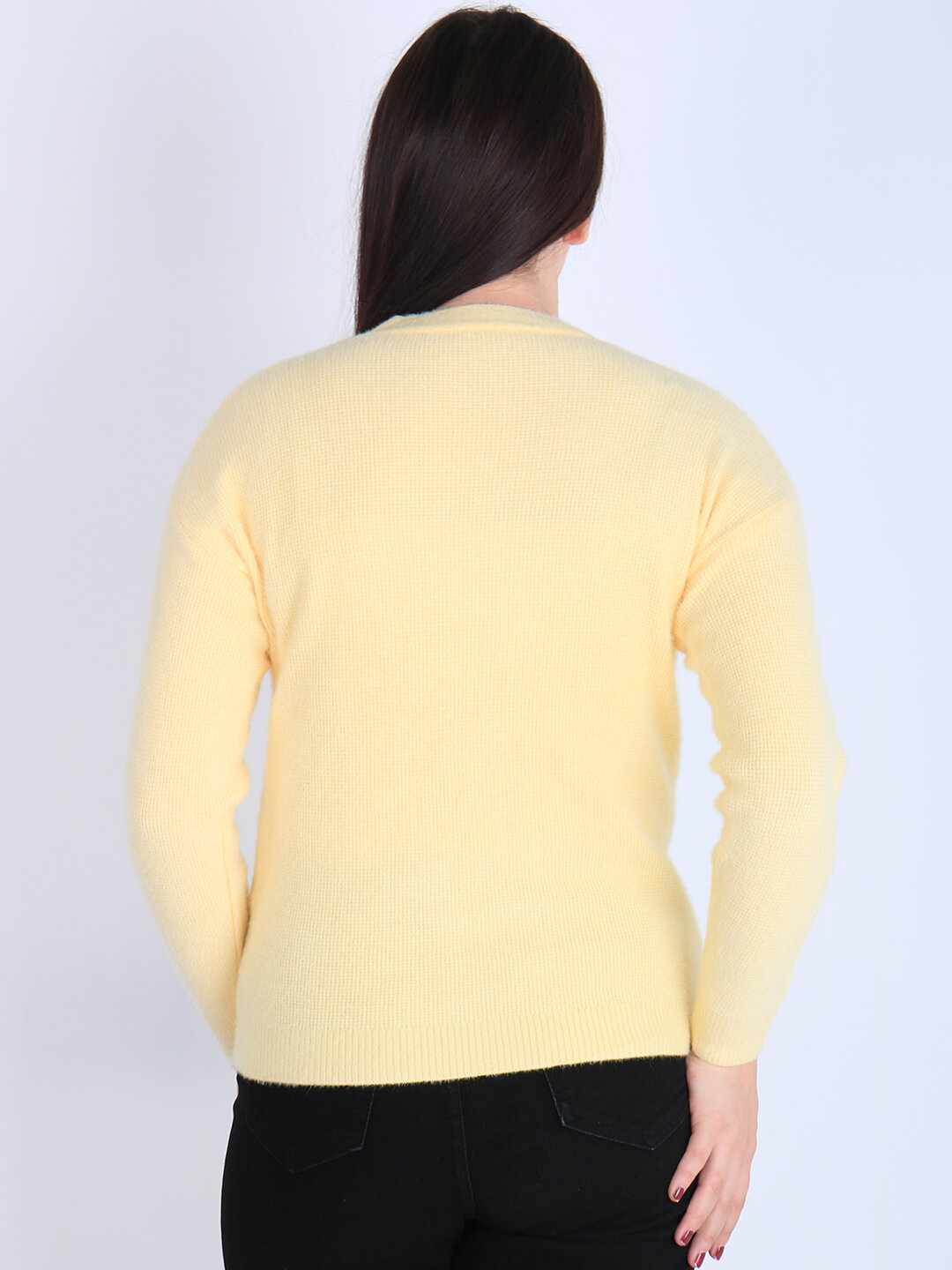 Свитер размер One Size, , лимонный — фото 1