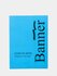 Тетрадь Баннер, в клетку, А4, 40 листов, Голубой