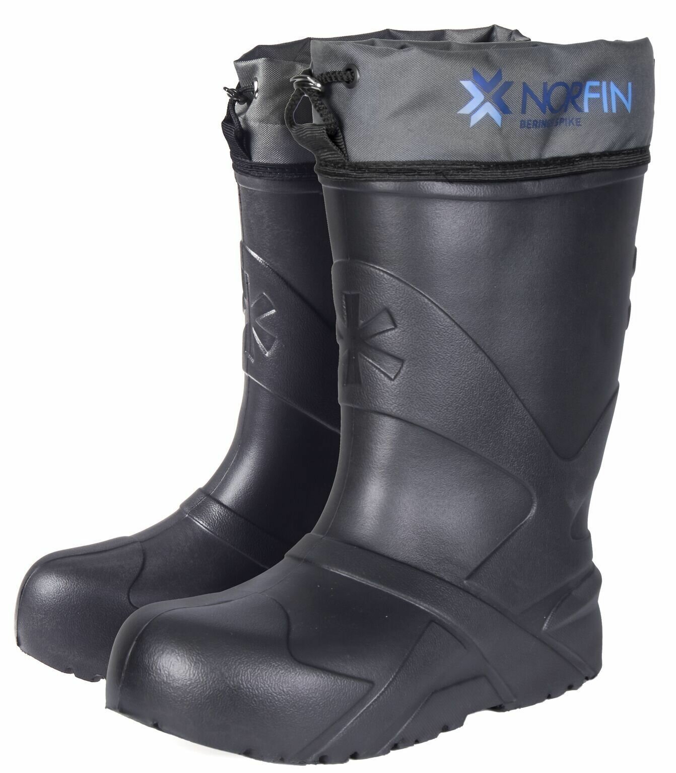 Сапоги зим. Norfin BERINGS SPIKE с манж. и шипами антрац. -45С EVA р.38-39