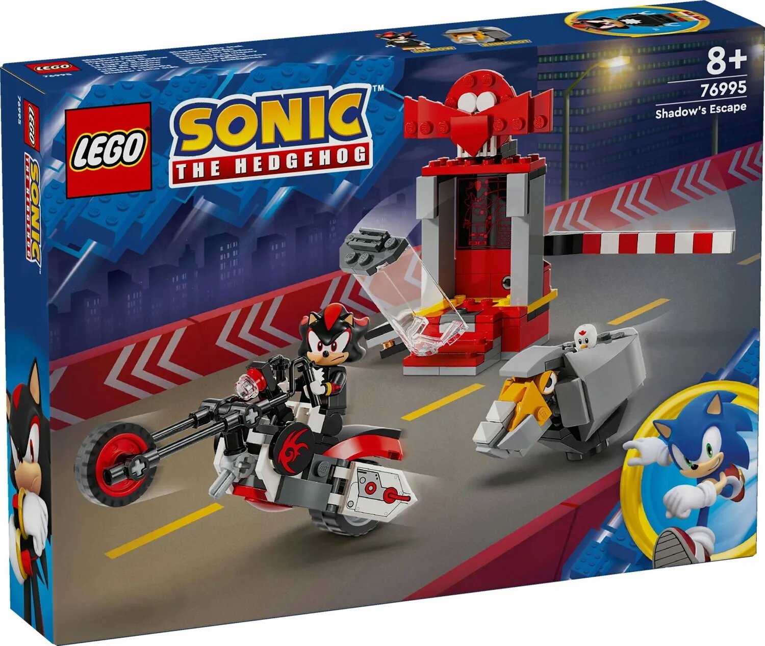 Конструктор Lego Sonic the Hedgehog 76995 Побег ежа Шэдоу