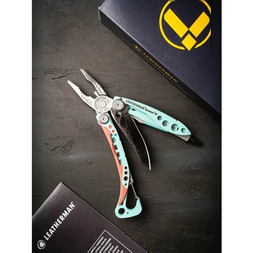 Мультитул Leatherman Skeletool CX Paradise, нержавеющая сталь, 7 функций