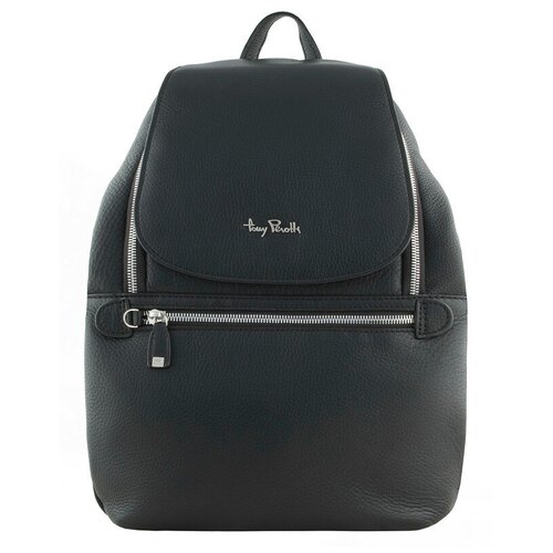 фото Рюкзак tony perotti contatto, женская, натуральная кожа, чёрный, 563442/1