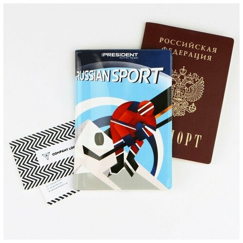 Обложка для паспорта , мультиколор printio обложка для паспорта яркая геометрия