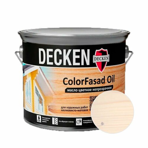 Масло DECKEN Color Fasad Oil Trend Слоновая кость 2,5 л