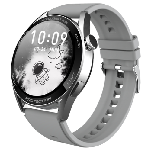 Умные часы Smart Watch Premium W&O Х3 Pro / Sports Smart / Совместимость (Android  iOS) Wearfit Pro / Серебро( silver ) Подарочная фирменная упаковка