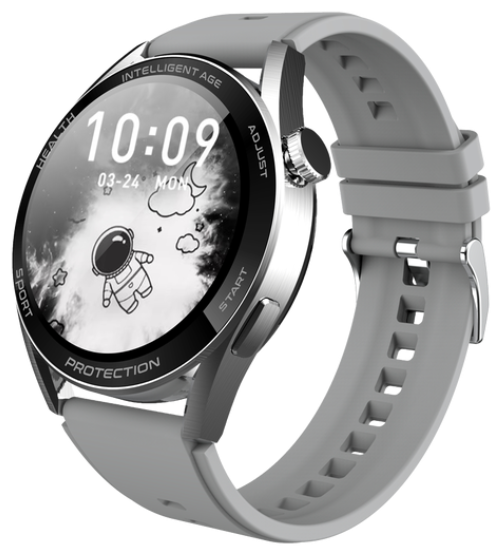 Умные часы Smart Watch Premium W&O Х3 Pro / Sports Smart / Совместимость (Android \ iOS) Wearfit Pro / Серебро ( silver )