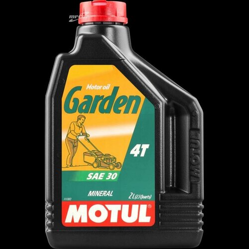 MOTUL 100053 Моторное масло Garden 4T SAE 30 2л 100053 масло 2 х тактное mtd 1л api tc 6012 x1 0038