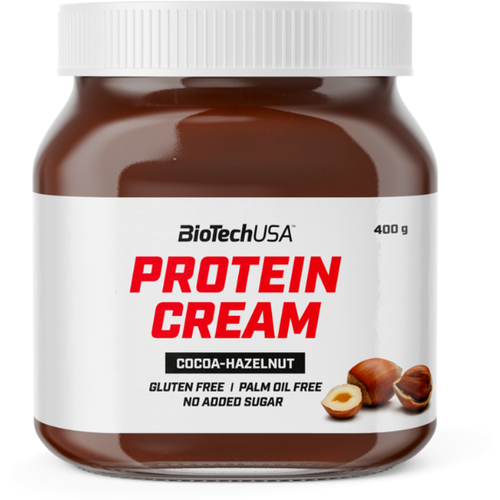 BioTechUSA Protein Cream 400 гр, какао-фундук biotechusa валик для штанги biotechusa