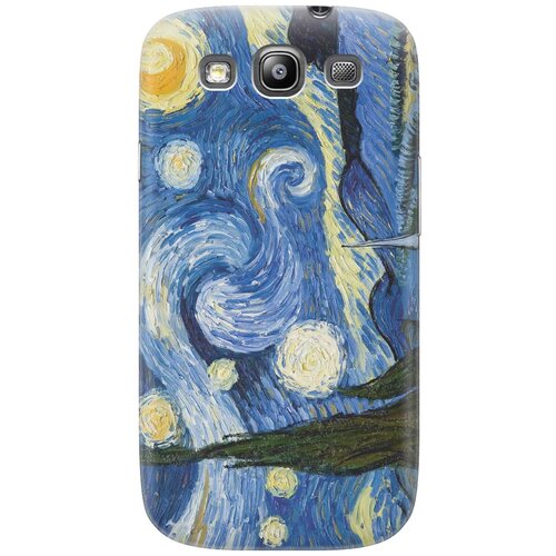 фото Cиликоновый чехол на samsung galaxy s3 / самсунг с3 с принтом "звездная ночь" gosso