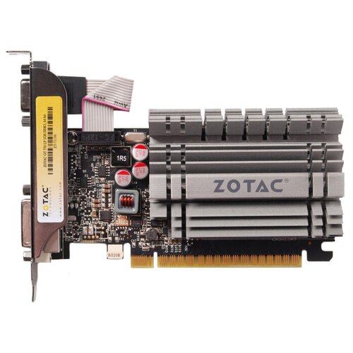 Видеокарта ZOTAC GeForce GT 730 902Mhz PCI-E 2.0 2048Mb 1600Mhz 64 bit DVI HDMI HDCP, ZT-71113-20L