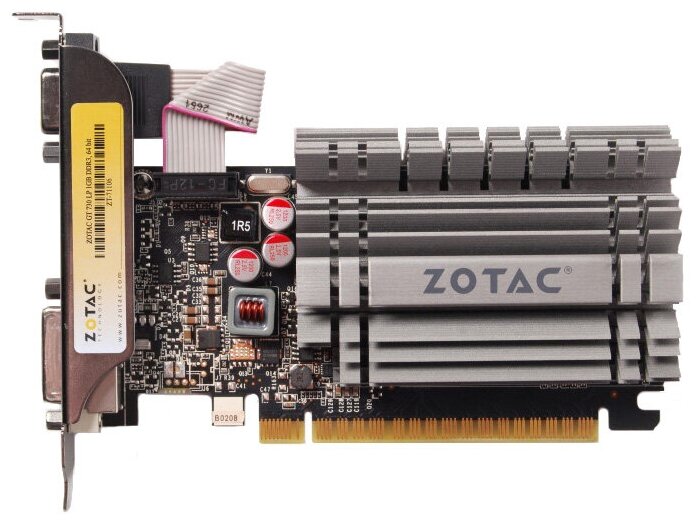 Видеокарта Zotac GeForce GT730 Zone Edition 2GB DDR3 64bit VGA DVI HDMI