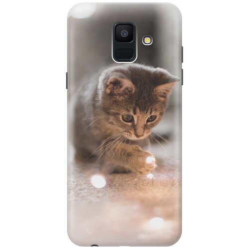 фото Gosso ультратонкий силиконовый чехол-накладка для samsung galaxy a6 (2018) с принтом