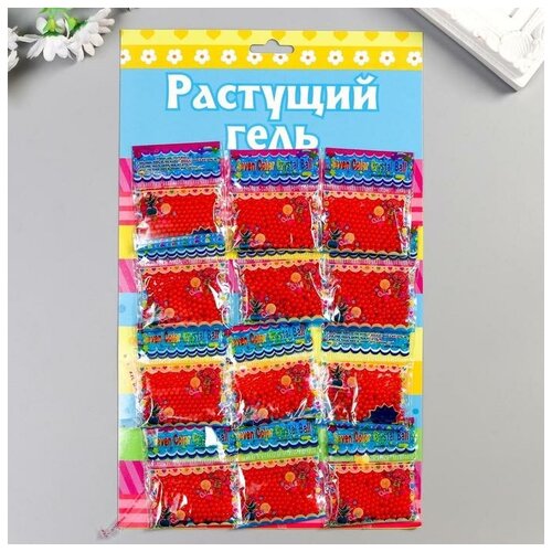 Растущий гель однотонный 