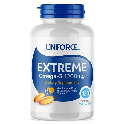 Omega-3 Extreme 1200 mg Uniforce 120 капс.