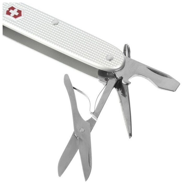 Нож перочинный Victorinox Pioneer X (0.8231.26) 93мм 9функций серебристый карт.коробка - фото №6