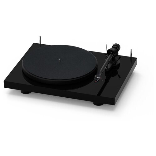 проигрыватель pro ject elemental om5e white black Виниловый проигрыватель PRO-JECT DEBUT III PHONO HG Black OM5e