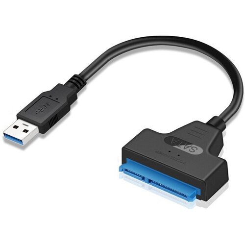 Адаптер-переходник USB 3.0 - SATA lll для HDD/SSD кабель адаптер переходник usb 3 0 sata lll для hdd 2 5 0 3m ssd hdd