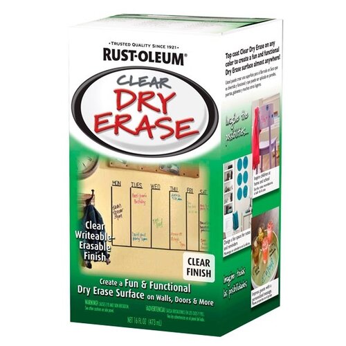 Краска Rust-Oleum Specialty Dry Erase глянцевая бесцветный 0.473 л