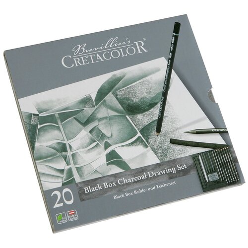 фото Creta color набор художественный black box 20 предметов ( в металлической упаковке ) cc400 30 cretacolor