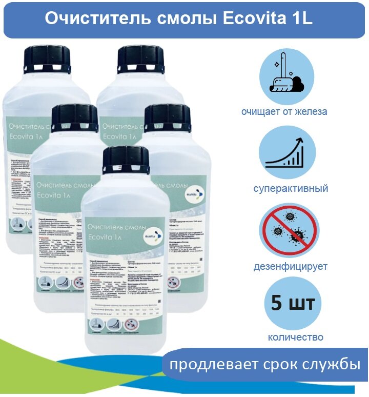 Очиститель смолы Ecovita ОС 1 л