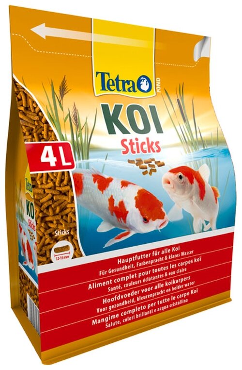 Tetra Koi Sticks основной корм для кои палочки 4 л