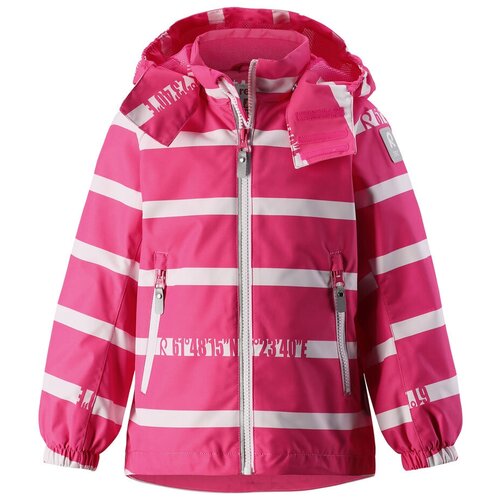 фото Куртка reima 521596-4419 для девочки, цвет розовый, рус.размер 104