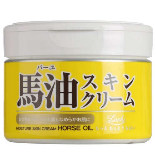 Крем для лица увлажняющий Cosmetex Roland Loshi Moisture ckin cream Horse Oil с лошадиным жиром 220 мл