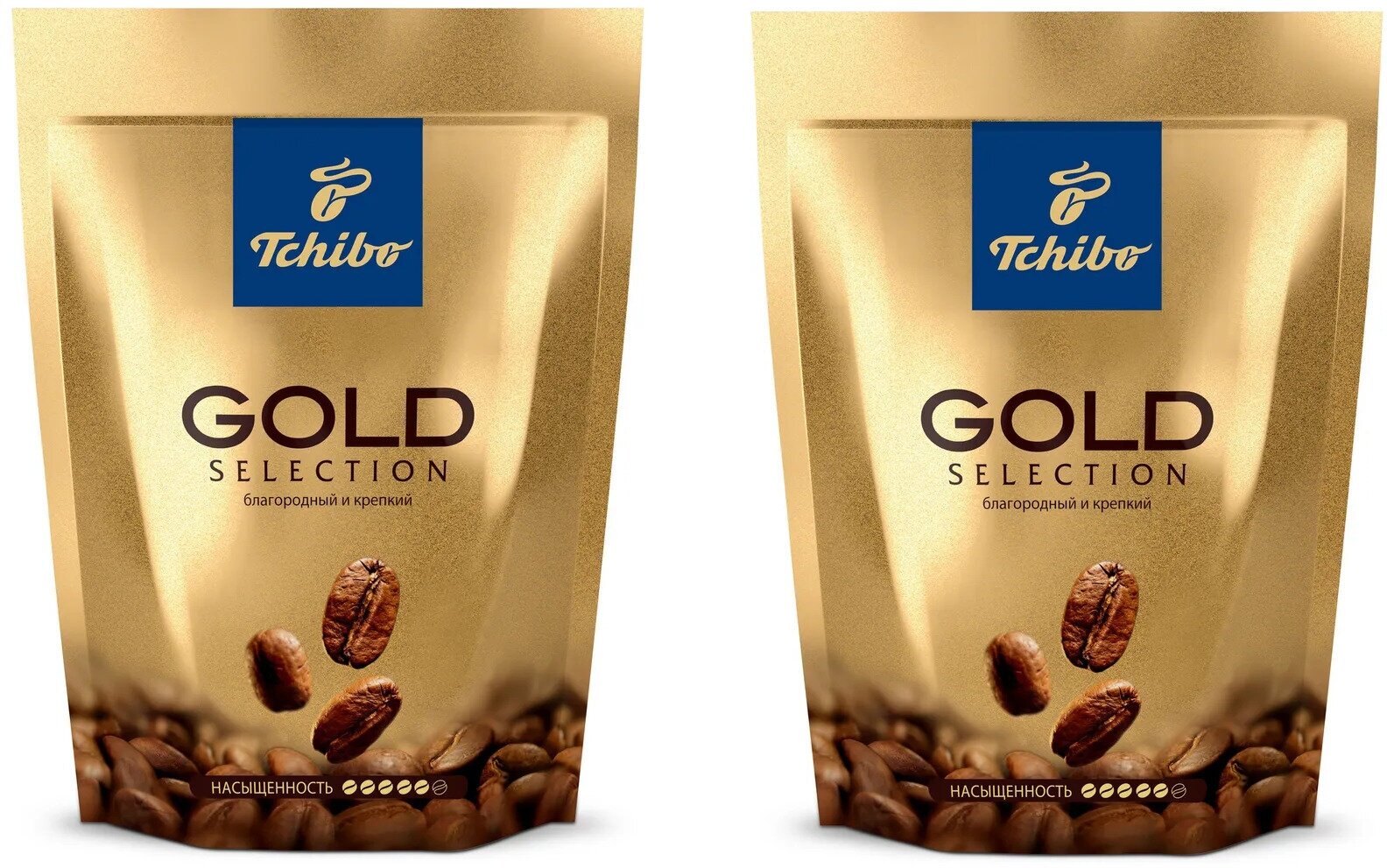 Кофе растворимый Tchibo Gold Selection 40 г 2 шт - фотография № 1