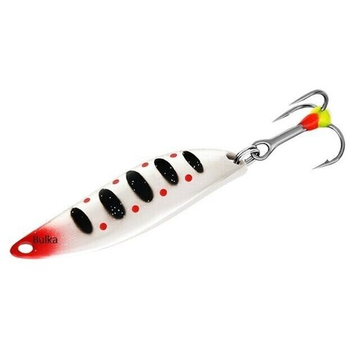 фото Блесна 45 мм; 5,5 грамм (серебро,красный,черный) pro series sniper #4,5 str sprut