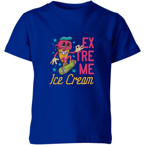 Футболка Us Basic, размер 6, синий мужская футболка экстремальное мороженое s зеленый