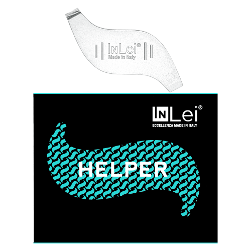 InLei Helper хелпер гребешок аппликатор для ресниц ламинирования ресниц инструмент многофункциональный для выкладки ресниц на валике при ламинировании ресниц мфи бирюзовый