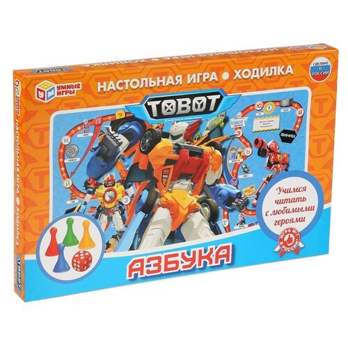 Настольная игра Умные игры Тоботы. Азбука, 1 шт.