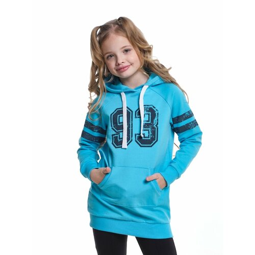 фото Худи mini maxi, размер 128, голубой