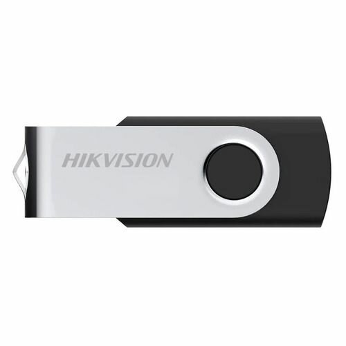 Флешка USB Hikvision M200S HS-USB-M200S/64G/U3 64ГБ, USB3.0, серебристый и черный