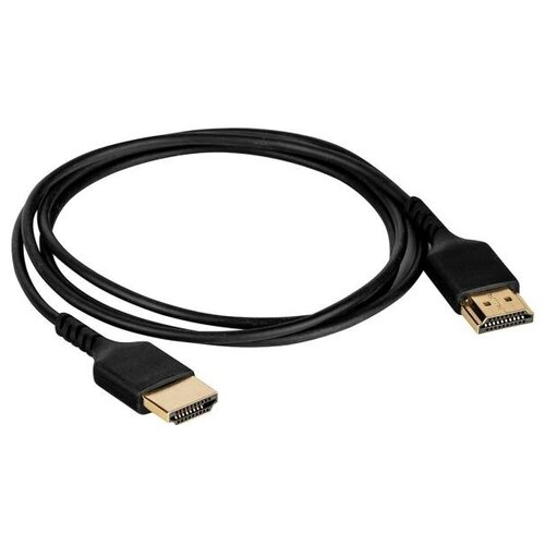 Кабель HDMI 1.5м Wize WAVC-HDMIUS-1.5M круглый черный