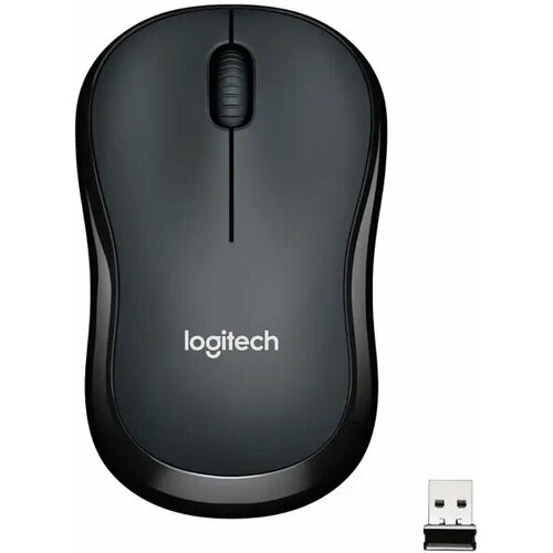 Мышь Logitech M220 серый оптическая (1000dpi) silent беспроводная USB2.0 (2but) мышь logitech m590 multi device silent оптическая unifying usb 1000dpi беспроводная серая