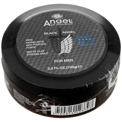 Black Angel for Men Матовая глина сильной фиксации Matte Clay Strong Hold, 100 мл