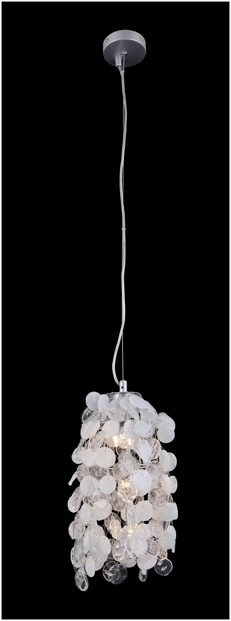 Светильник светодиодный Crystal Lux TENERIFE SP3 SILVER, 120 Вт, кол-во ламп: 3 шт., цвет: серебристый - фотография № 2