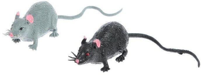 Фигурка животного тянущаяся "Мышка" микс 6886705